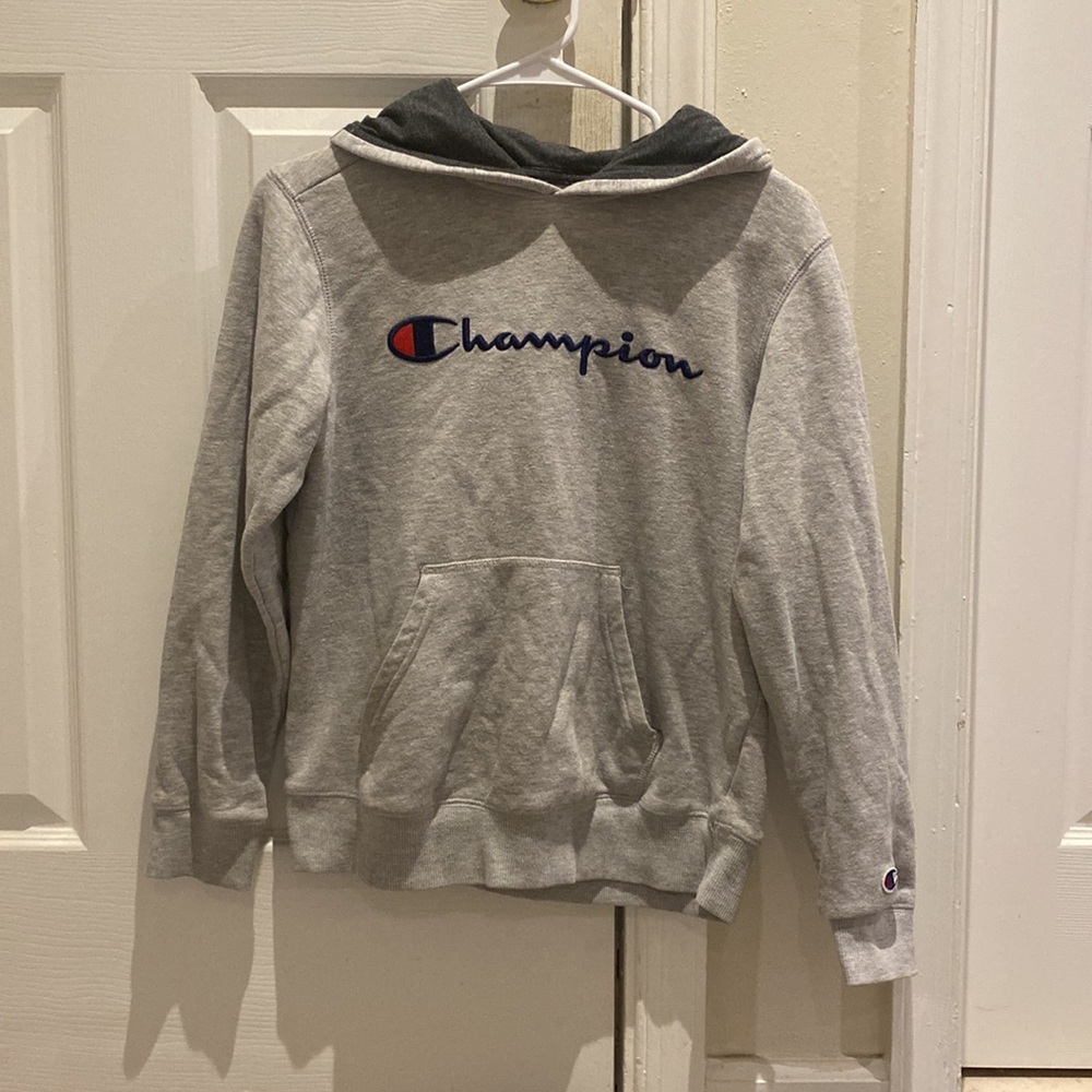Champion Boys Hoodie for Kids Sweatshirt Fleece Youth Pullover With Hood